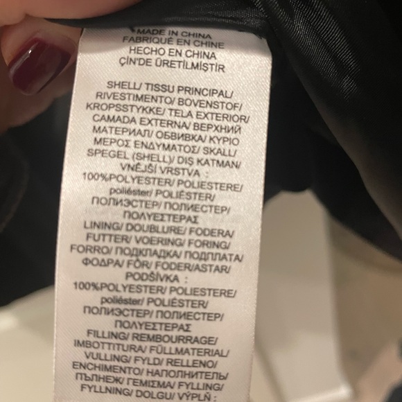 NWT Black Ralph Lauren coat with hood - Picture 4 of 8